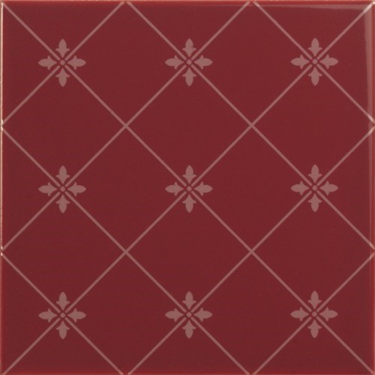 Ape ceramica Lord + Noblesse Delis Burdeos Настенная плитка 20x20 см, Испания, под обои  - фото 1